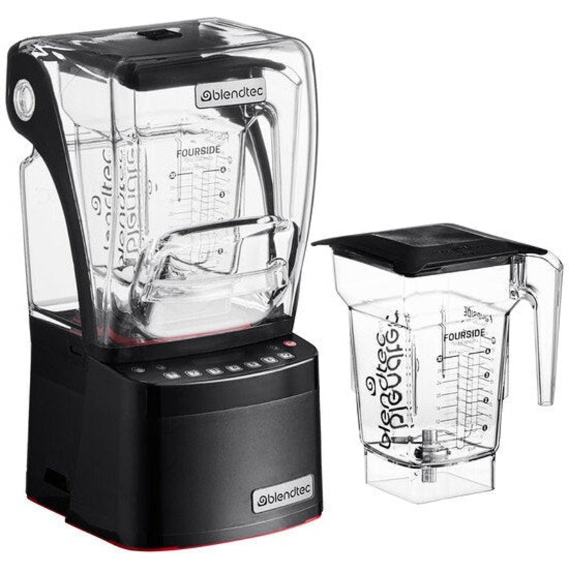 BlendTec - Stealth X 3.8 HP Blender with Sound Enclosure and 2x75 Oz FourSide Jars - S885XC2901-B1GB1A