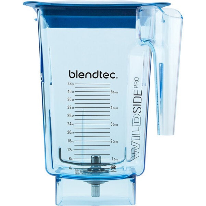BlendTec - WildSide+ 90 Oz Blue Jar with Blue Hard Lid - 40-645-01