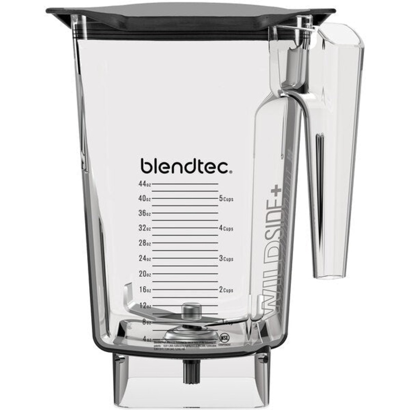 BlendTec - WildSide+ 90 Oz Clear Jar with Soft Lid, Pack of 2 - 40-710-09