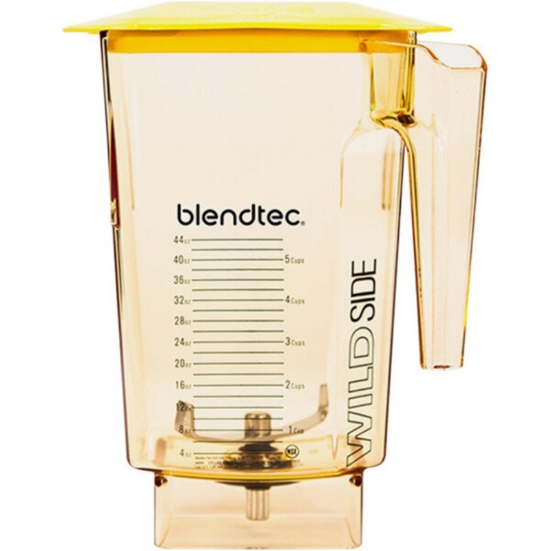 BlendTec - WildSide+ 90 Oz Yellow Jar with Yellow Hard Lid, Pack of 2 - 40-710-13