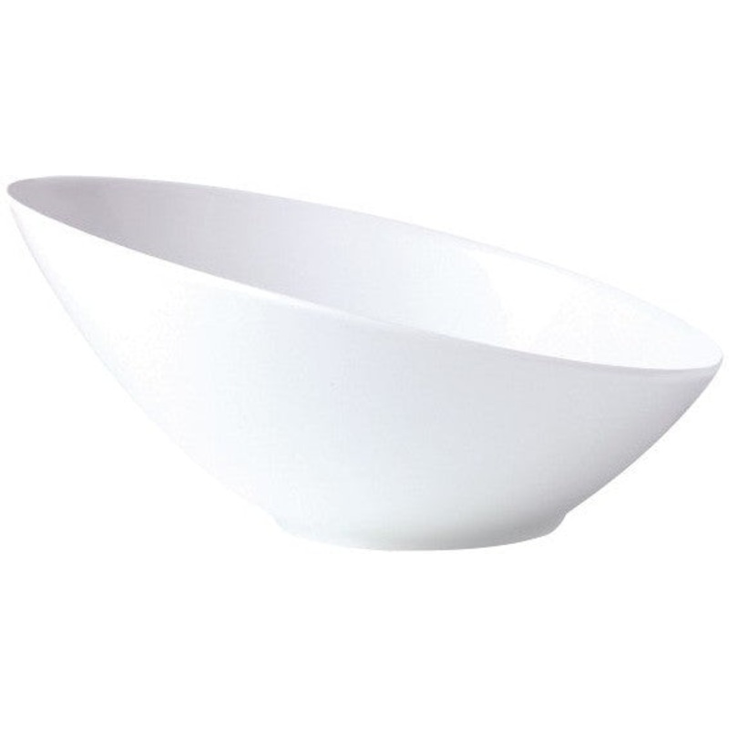 Browne - FOUNDATION 50 Oz Porcelain White Sheer Bowl, 1 Dz - 5630159