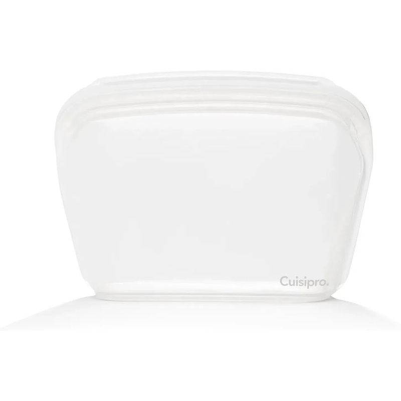 Cuisipro - 1300 ml Clear Capacity Stand Up Reusable Bag, Pack of 6 - 74796100