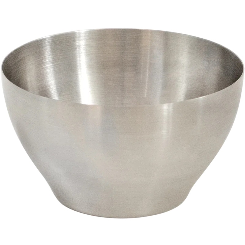 Browne - 2.5" x 4.3" Stainless Steel Tapered Fry Cup - 515066