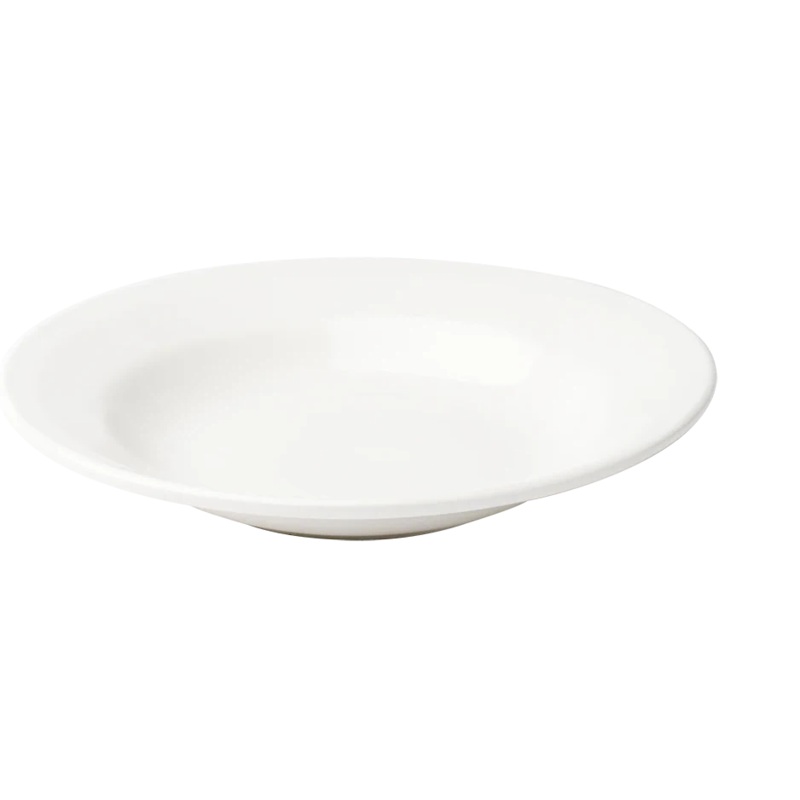 Browne - FOUNDATION 8.5 Oz Porcelain Round White Wide Rim Bowl, 3 Dz - 5630157