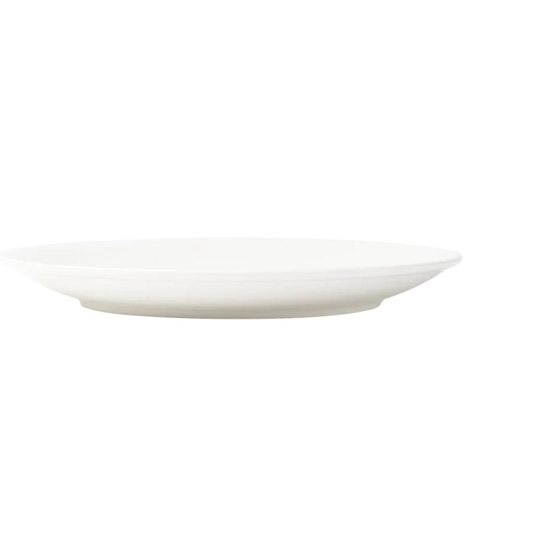 Browne - FOUNDATION 8" Porcelain White Round Coupe Plate, 2 Dz - 5630163