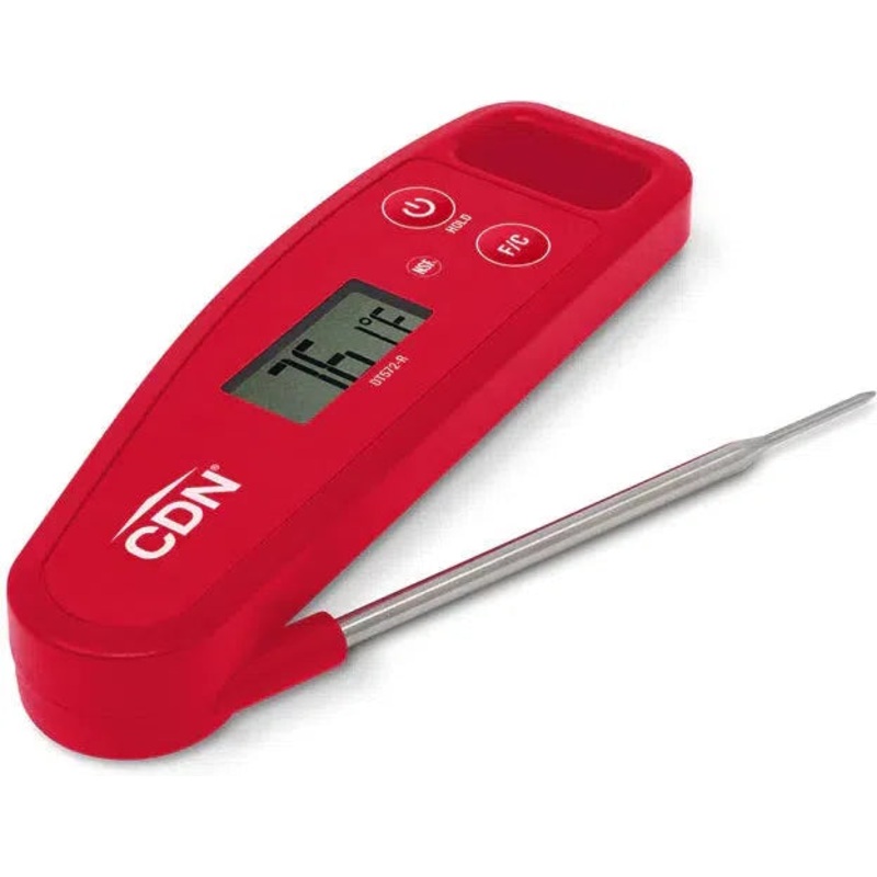 CDN - Red Digital  Folding Thermometer - 88DT572-R