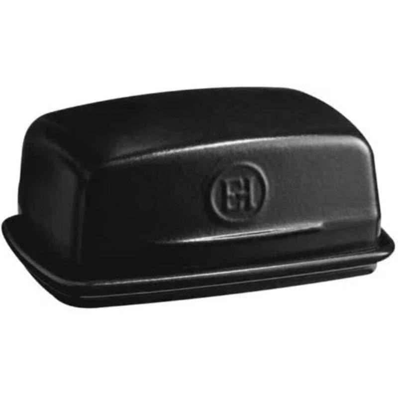 Emile Henry - 0.4 L Truffle Black Butter Dish - 91710225