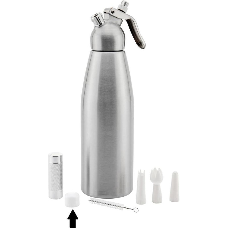 Browne - Cap White for Aluminum Whippers 574350 & 574351 - 574350-6