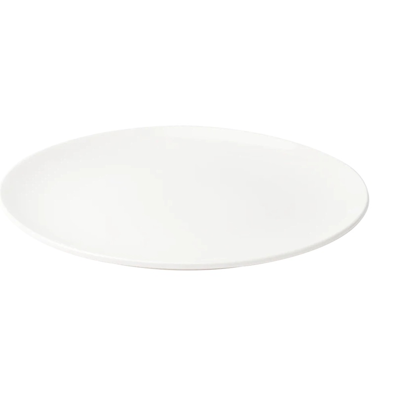 Browne - FOUNDATION 10" Porcelain White Round Coupe Plate, 1 Dz - 5630166
