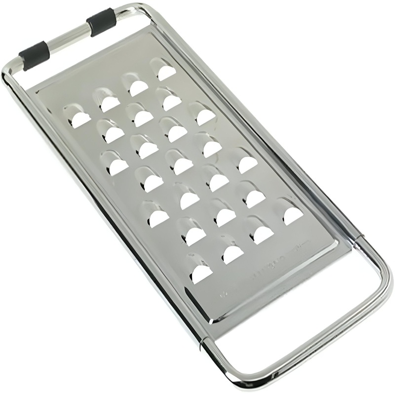 Cuisipro - 11.5" x 4.7" Stainless Steel Flat Extra Coarse Grater - 746165