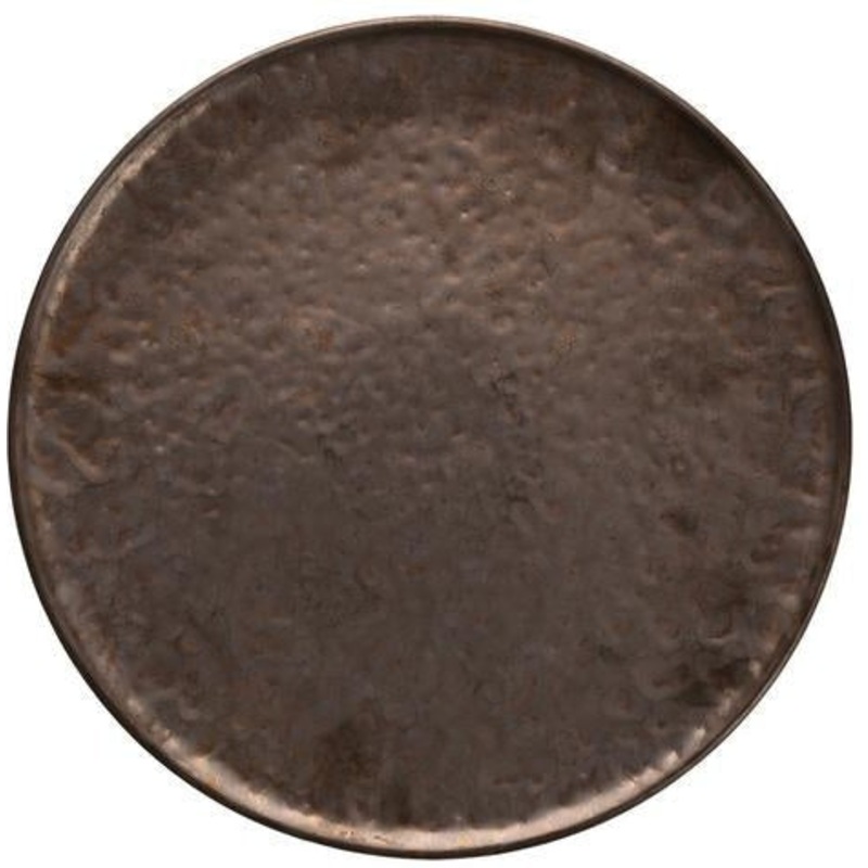 Fortessa - 10.25" Nivo Metallic Dinner Plate Flat Coupe, Pack of 6 - D752.026.0000