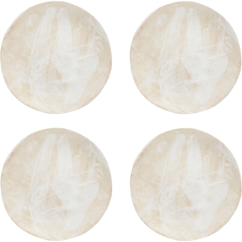 Fortessa - 10.75" Ines White Dinner Plate, Pack of 4 (Collection No 2) - CT.2.WH.INES.27