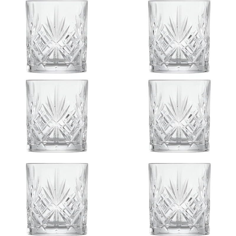 Fortessa - Show 11.3 Oz Double Old Fashioned Glass, Pack of 6 - 0082.121553