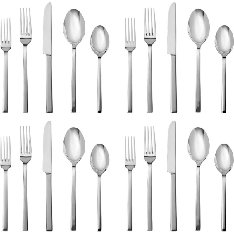 Fortessa - Viggo 20 Pc Stainless Steel Flatware Set - 20PPS-504-05