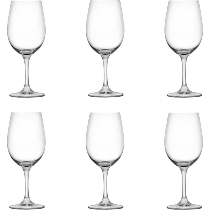 Fortessa - Classico 13.8 Oz Short Stem Burgundy Wine Glass, Pack of 6 - 0003.119896