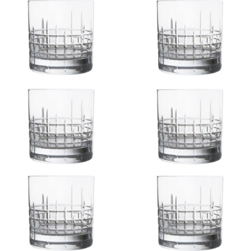 Fortessa - Distil Aberdeen 13.5 Oz Double Old Fashioned Glass, Pack of 6 - 0017.A956055