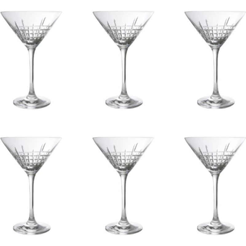 Fortessa - Distil Aberdeen 8.5 Oz Martini Glass, Pack of 6 - 0003.A109398CPD