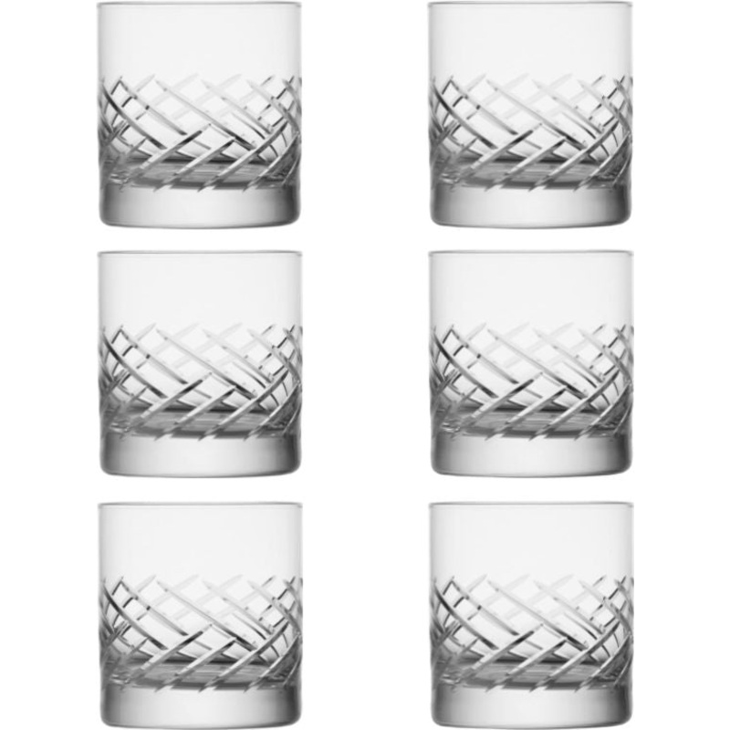 Fortessa - Distil Arran 13.5 Oz Double Old Fashioned Glass, Pack of 6 - 0017.E956055