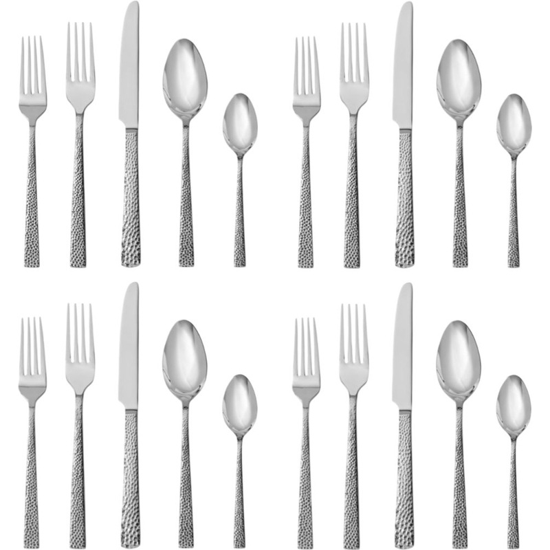 Fortessa - Nomad 20 Pc Stainless Steel Flatware Set - 20PPS-507-05