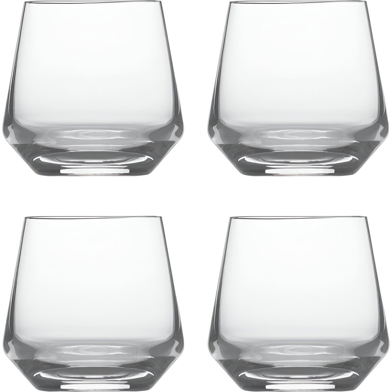 Fortessa - Pure 13.2 Oz Double Old Fashioned Glass, Pack of 4 - 0026.120411