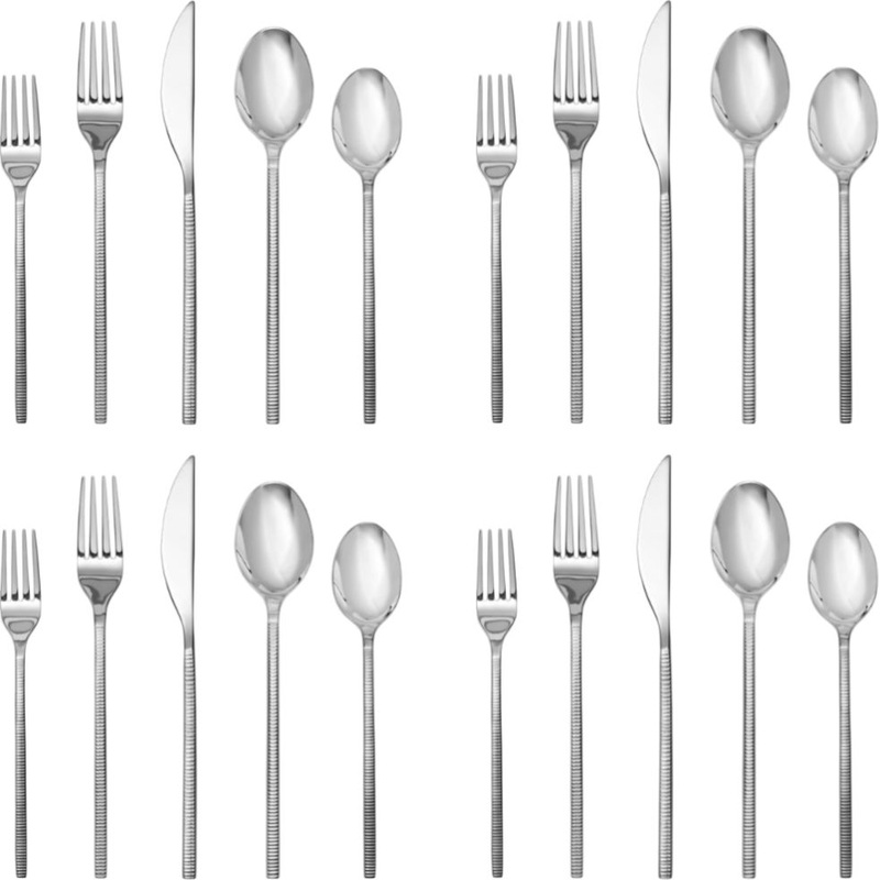 Fortessa - Shoji 20 Pc Stainless Steel Flatware Set - 20PPS-511-05