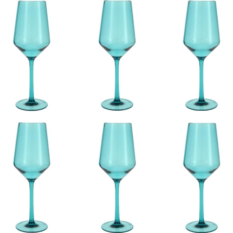 Fortessa - Sole 13 Oz Aqua Sky Sauvignon Blanc Glass, Pack of 6 - PS.SOLE.AS.03