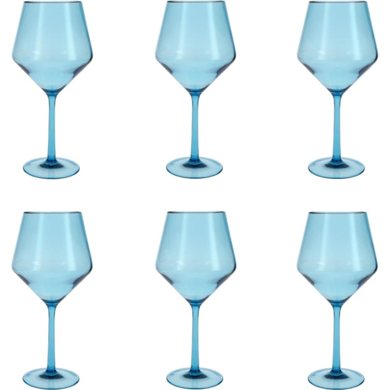 Fortessa - Sole 22 Oz Blue Ether Cabernet Glass, Pack of 6 - PS.SOLE.BE.01