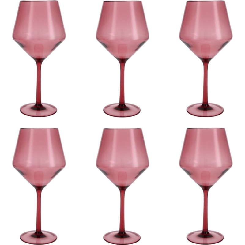 Fortessa - Sole 22 Oz Rose Cabernet Glass, Pack of 6 - PS.SOLE.RS.01