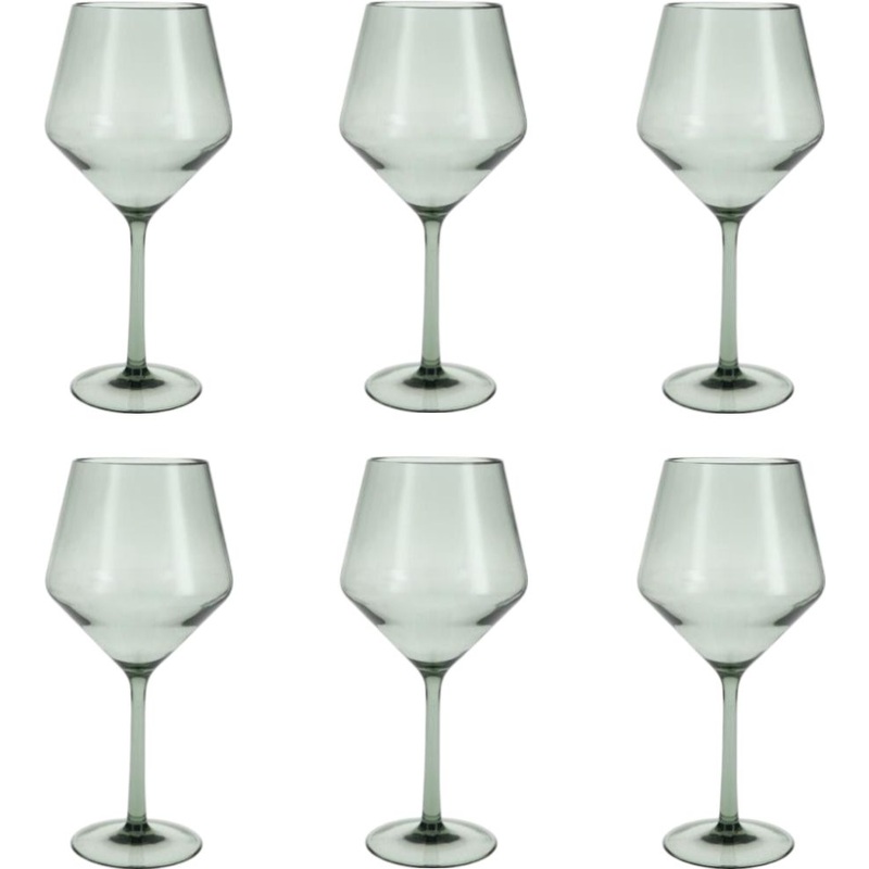 Fortessa - Sole 22 Oz Sage Cabernet Glass, Pack of 6 - PS.SOLE.SG.01