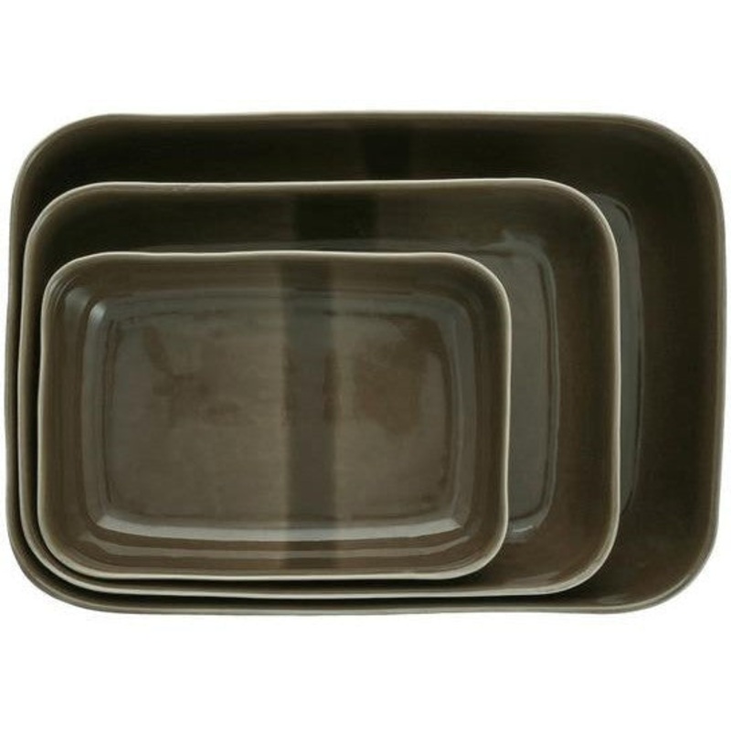 Fortessa - Svelte 3 Pc Olive Baker Set - SET3.8200.OL