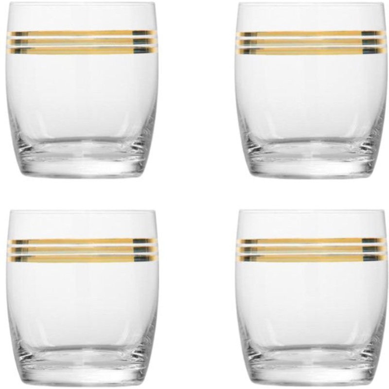 Fortessa - 14.9 Oz Gloria Double Old Fashioned Clear Glass, Pack of 4 - GLORIA.CL.04