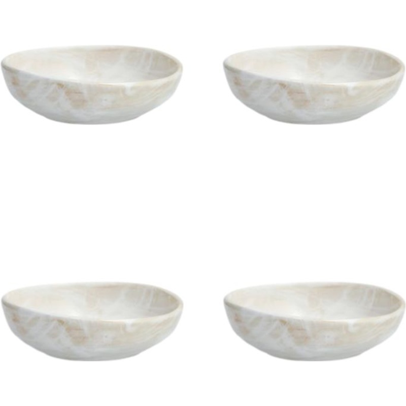 Fortessa - 6" Tomas White Bowl, Pack of 4 (Collection No 2) - CT.2.WH.TOMA.15