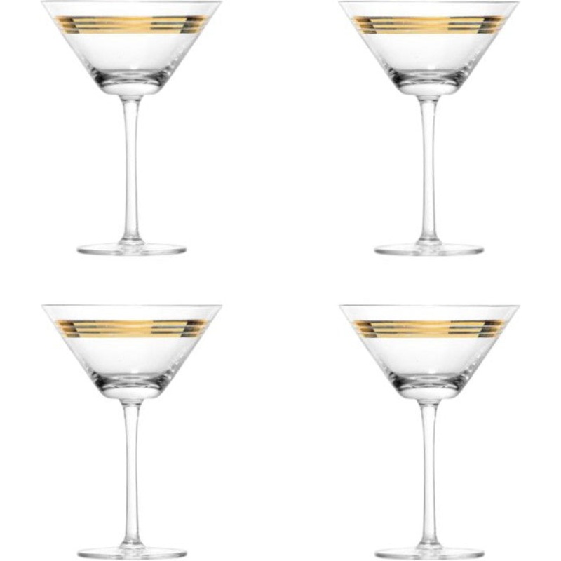 Fortessa - 8.9 Oz Gloria Martini Clear Glass, Pack of 4 - GLORIA.CL.05