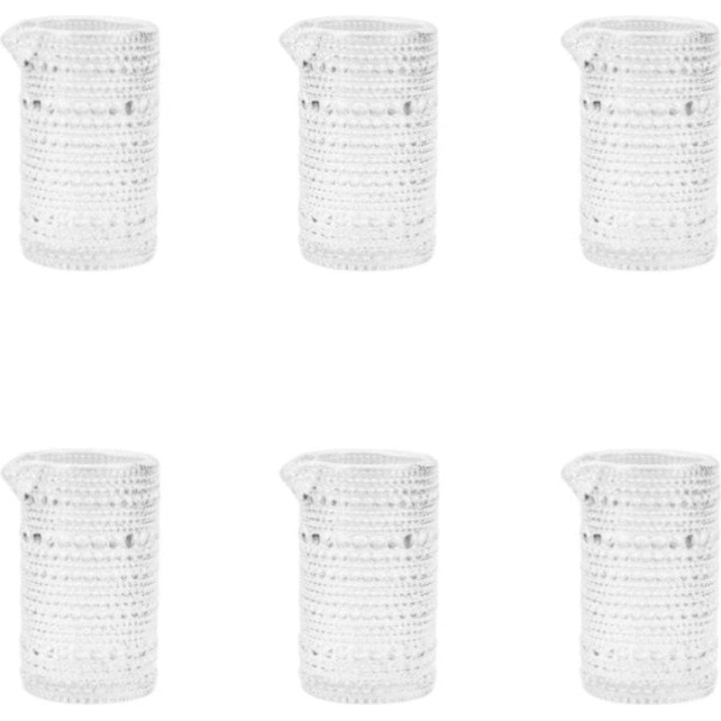 Fortessa - Jupiter 3 Oz Clear Creamer Glass, Pack of 6 - JUPITERCL.14