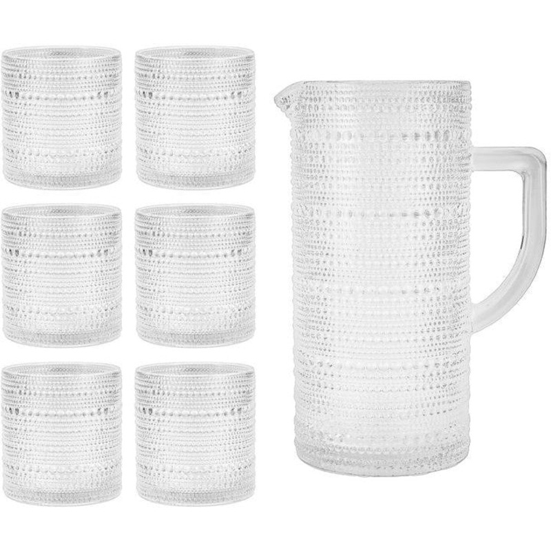 Fortessa - Jupiter Clear Pitcher & Double Old Fashioned Glasses Set - JUPITER.CL.SET