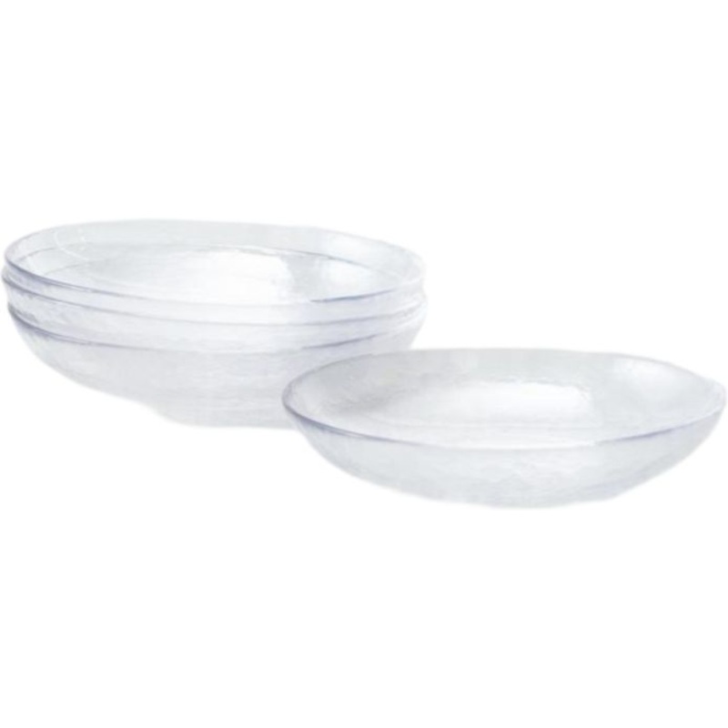 Fortessa - Los Cabos Clear 25 Oz Coupe Entre Bowl, Pack of 4 - 2700.CLEAR.07