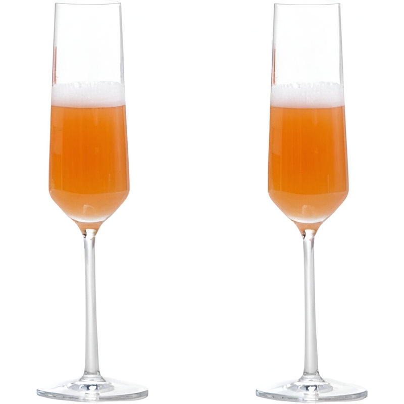 Fortessa - Pure 7.3 Oz Champagne Flute Glass, Pack of 2 - 0026.112941