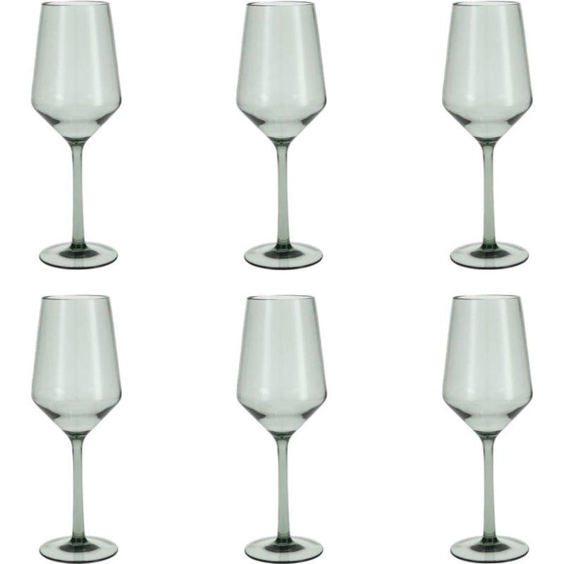 Fortessa - Sole 13 Oz Sage Sauvignon Blanc Glass, Pack of 6 - PS.SOLE.SG.03