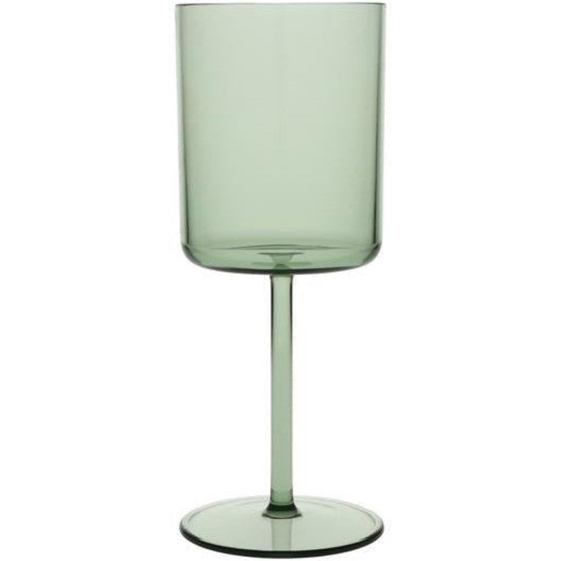 Fortessa - Urbo 14 Oz Sage Plastic White Wine Glass, Pack of 6 - URBO.PS.SG.14