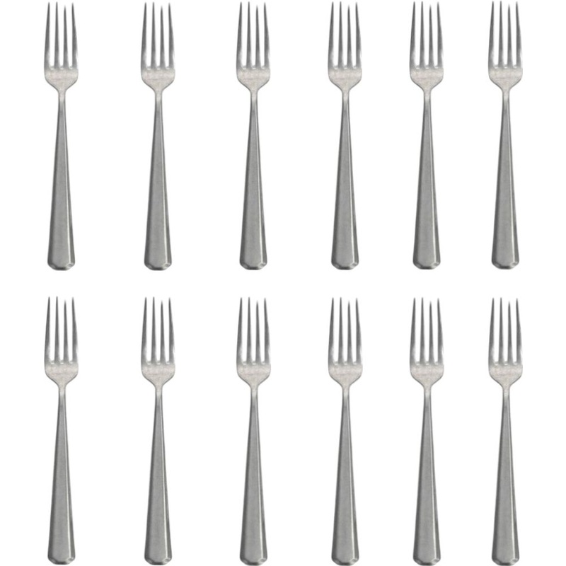 Fortessa - Valen 8" Antiqued Table Fork, Pack of 12 - 1.5T.212.00.002