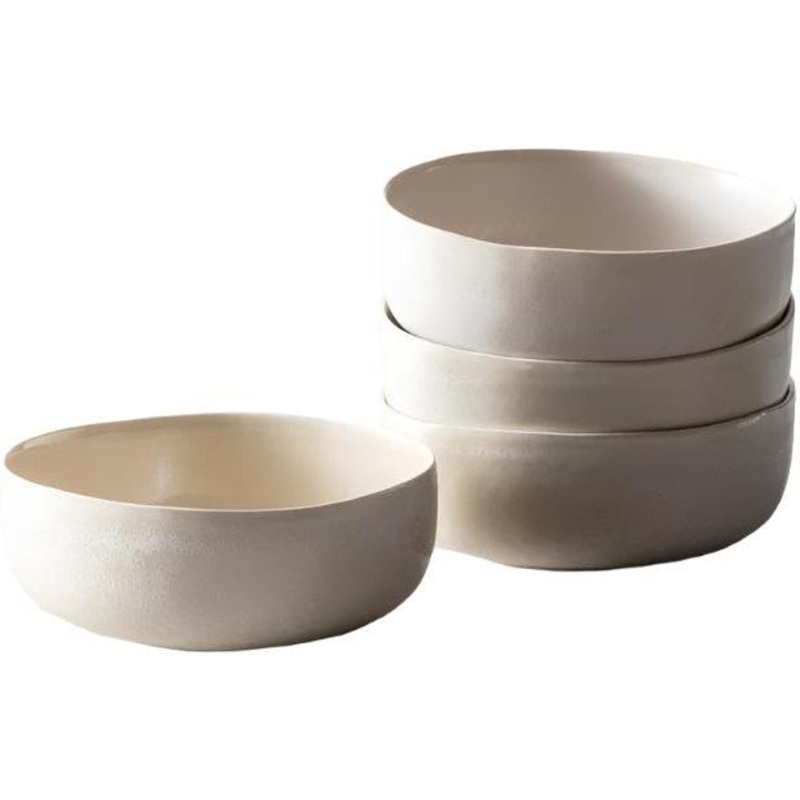 Fortessa - 18.5 Oz Sand Soup Bowl, Pack of 4 (Collection No 3) - CT.3.SAND.15