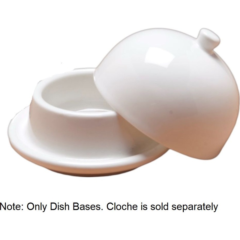 Fortessa - 2.75" Butter Dish Base, Pack of 12 - 2.5.003.00.435B