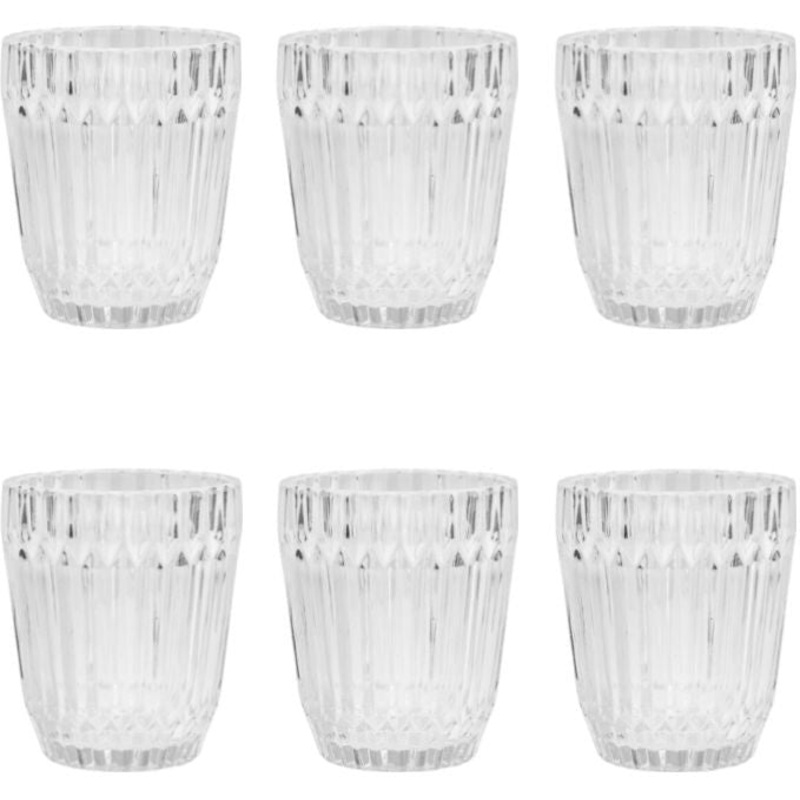 Fortessa - Archie Clear 12.5 Oz Double Old Fashioned Glass, Pack of 6 - ARCHIE.CL.04