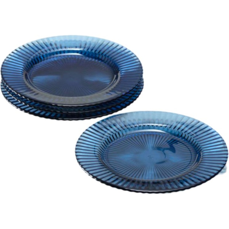 Fortessa - Archie Cornflower 10.6" Dinner Plate, Pack of 4 - ARCHIE.BL.05