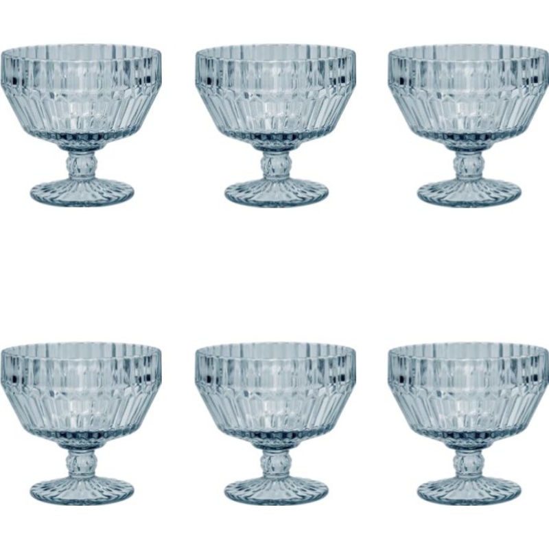 Fortessa - Archie Dusk 10 Oz Footed Dessert Bowl, Pack of 6 - ARCHIE.DB.02