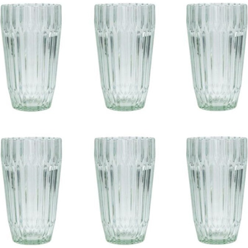 Fortessa - Archie Sage 14.8 Oz Iced Beverage Glass, Pack of 6 - ARCHIE.SG.03