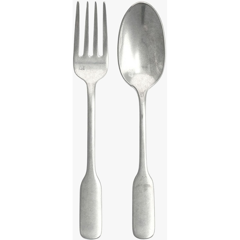 Fortessa - Ashton Antiqued 2 Pc Stainless Steel Serving Set - 2PPS-111T-05
