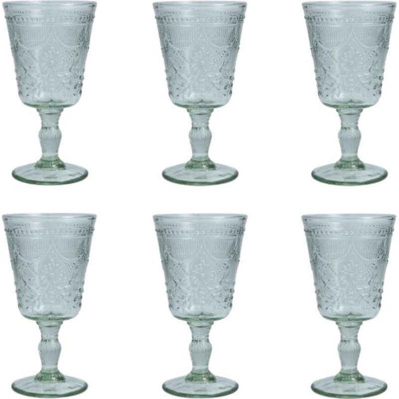 Fortessa - Debutante 10 Oz Sage Goblet Glass, Pack of 6 - RRPG.DEBUSG.03