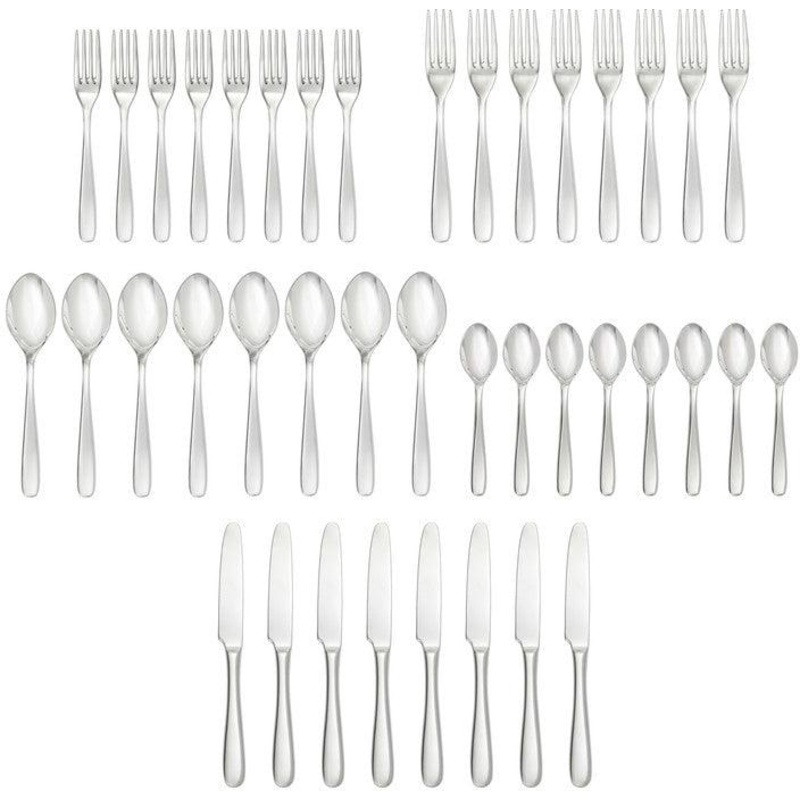 Fortessa - Grand City 40 Pc Flatware Set - 40PPS-622-20