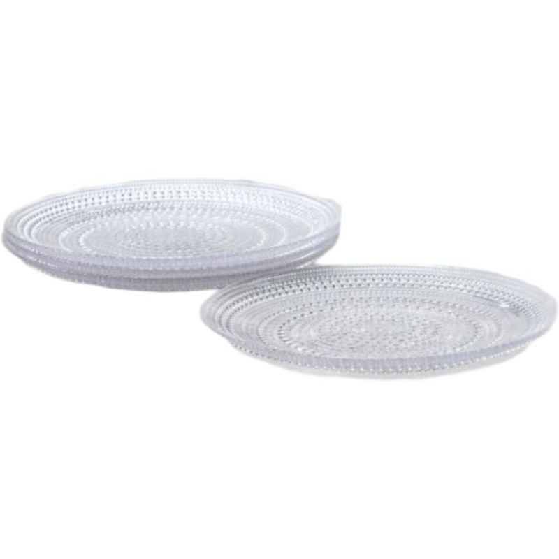 Fortessa - Jupiter 10.5" Clear Dinner Plate, Pack of 4 - JUPITERCL.15
